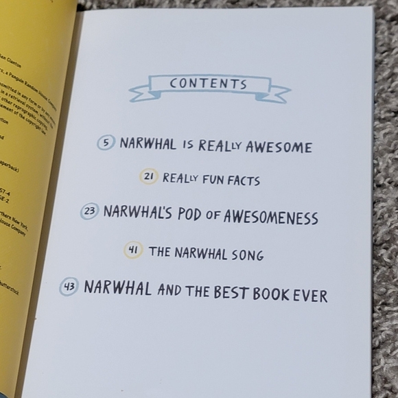 Narwhal and Jelly Book - Blue Cover - Picture 5 of 8